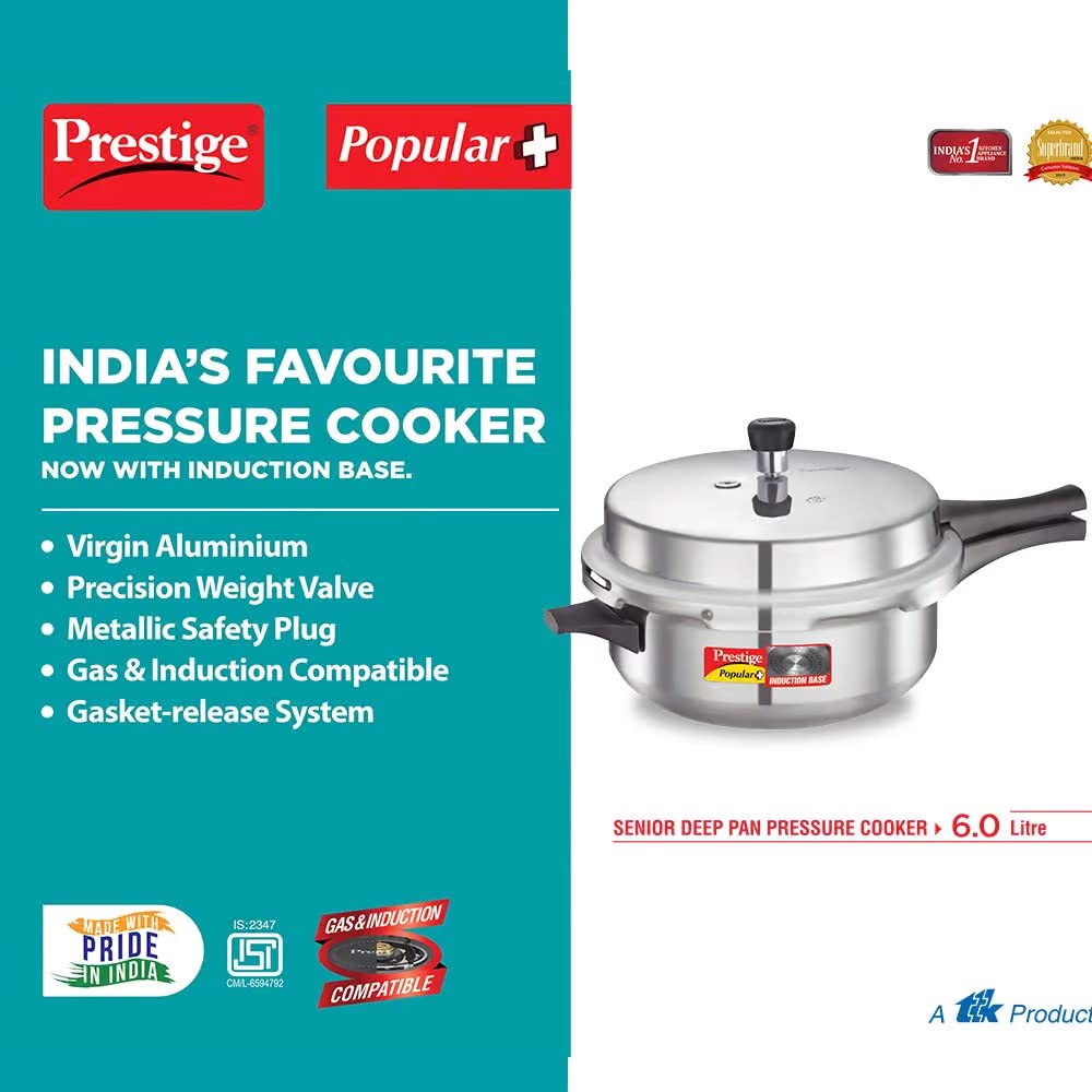 Prestige senior outlet pressure pan