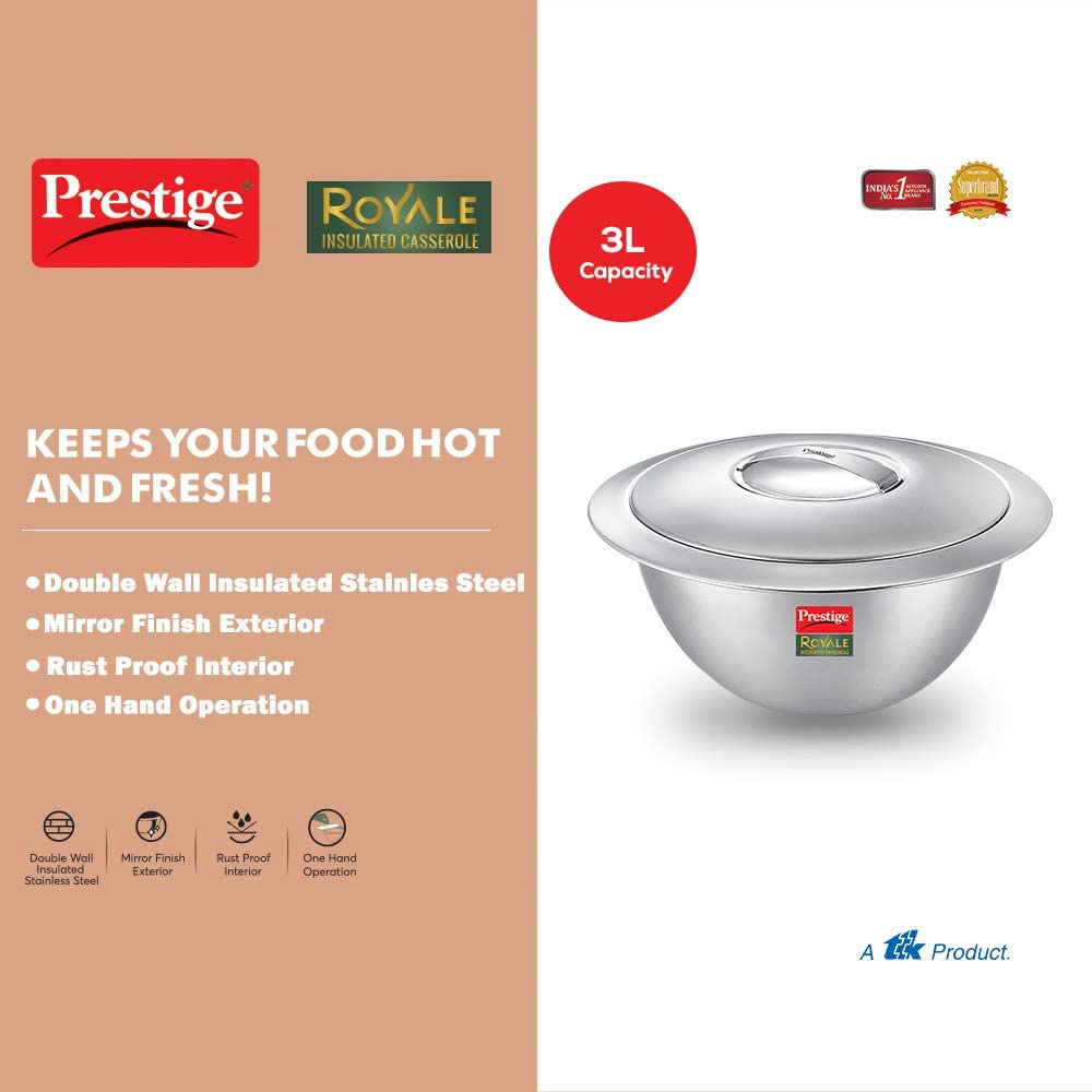 Prestige Royale Insulated Casserole