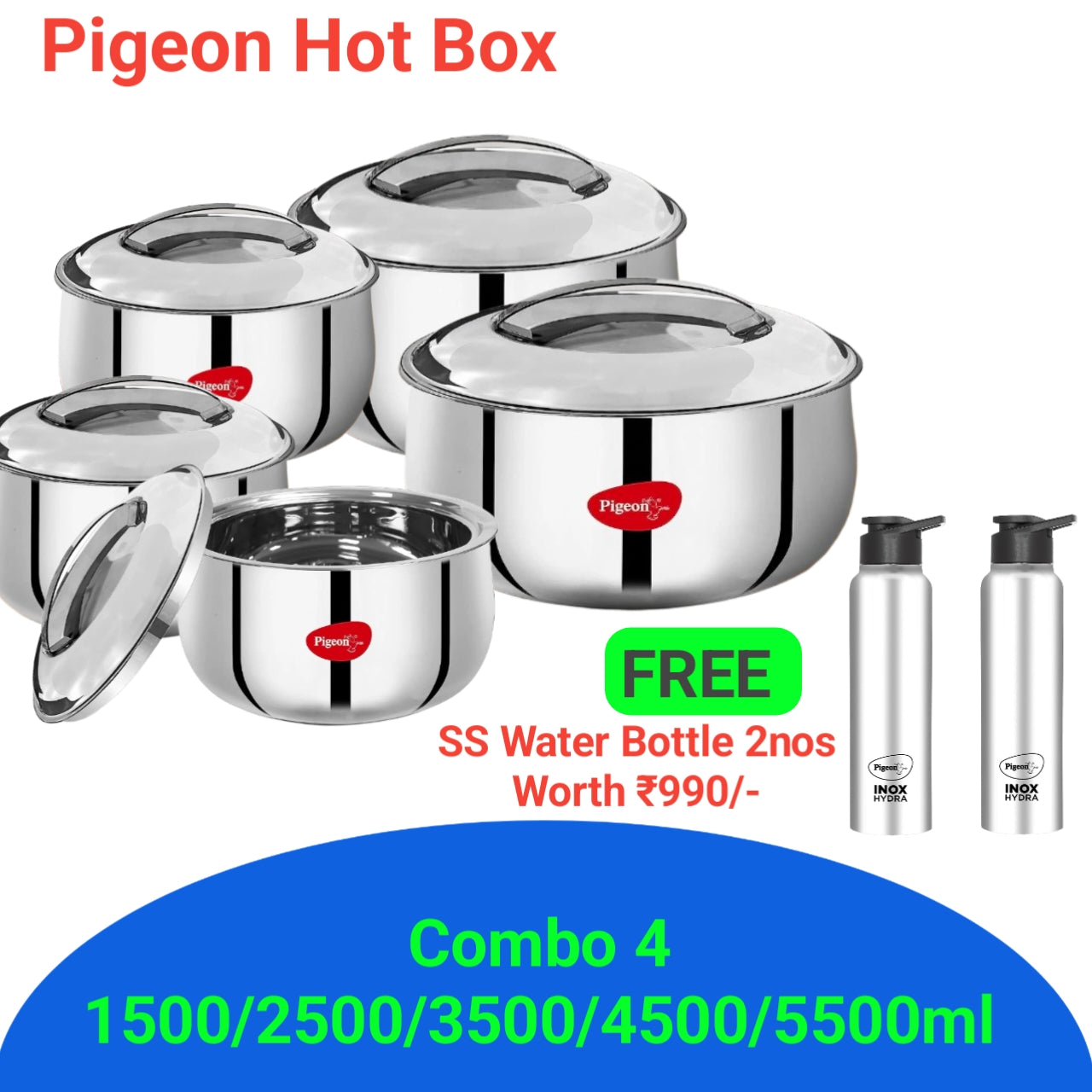 Pigeon Hot Box Combo