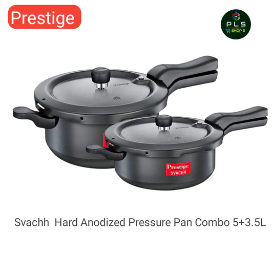 Prestige Svachh Hard Anodized Pressure Pan 5+ 3.5