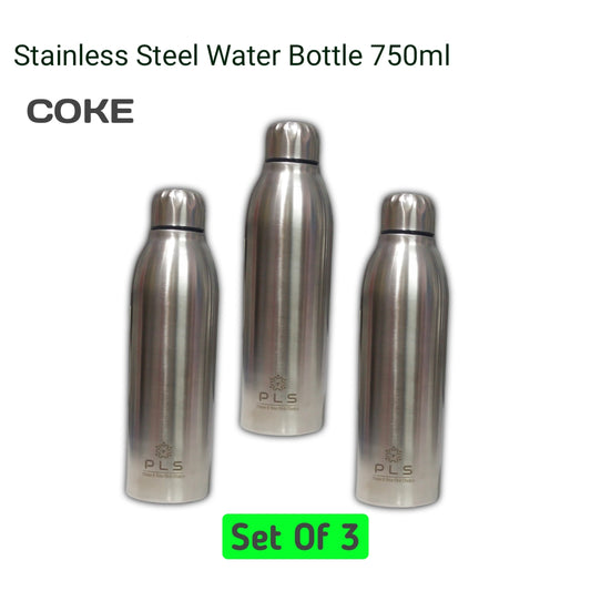 PLS Stainless Steel Water Bottle Combo