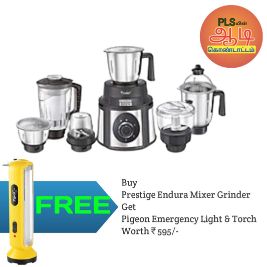 Prestige Endura 1000Watts Mixer Grinder Aadi Offer