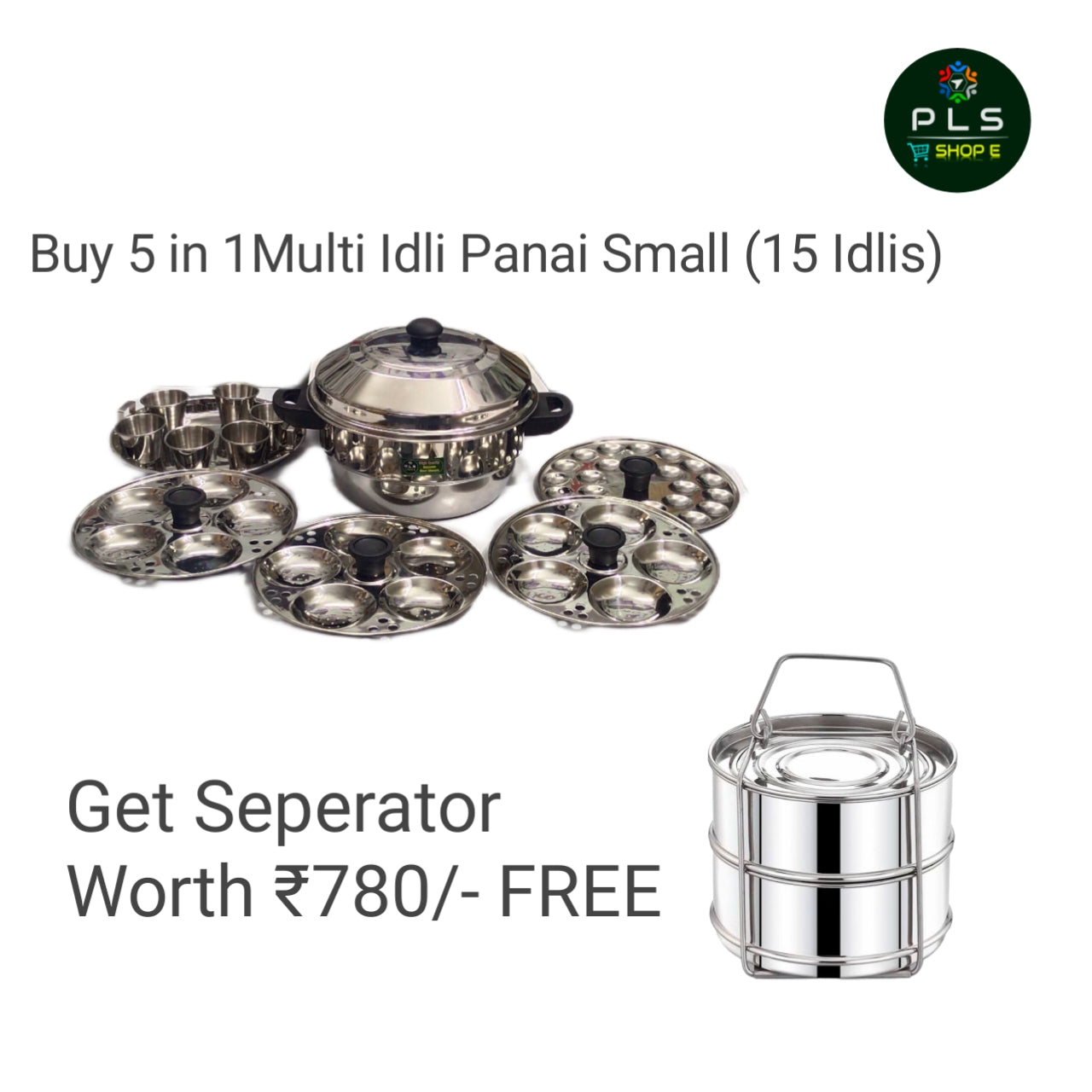 PLS 5 in 1 Multi Idli Panai Diwali Offer