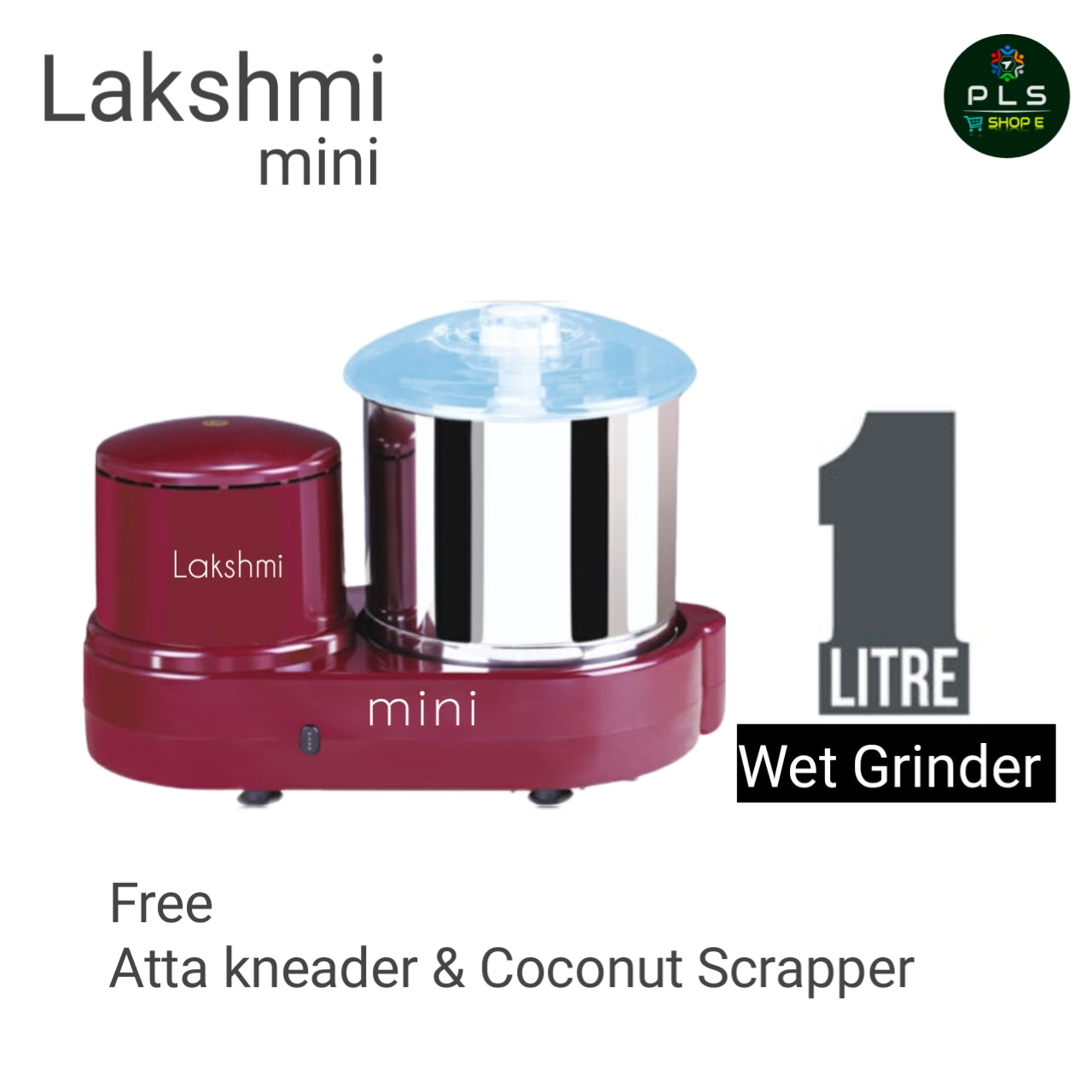 Lakshmi Mini  1 litre Table Top Wet Grinder