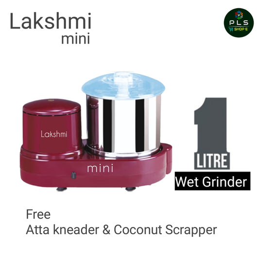 Lakshmi Mini  1 litre Table Top Wet Grinder