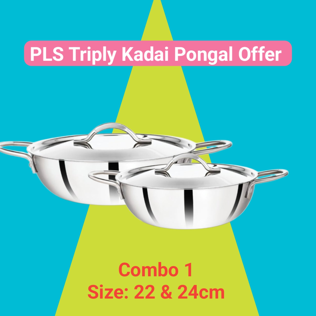 PLS Triply Kadai Combo Offer