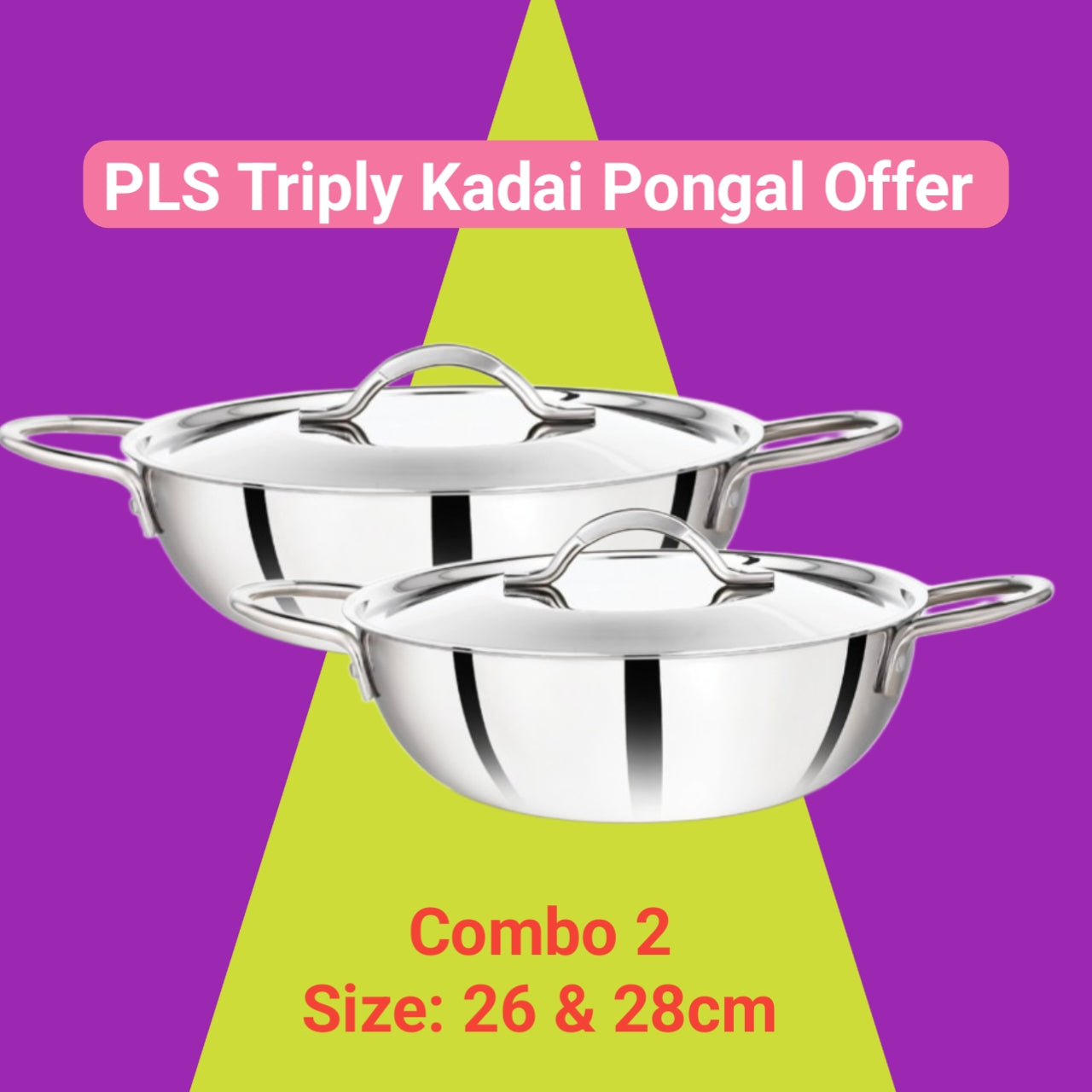 PLS Triply Kadai Combo Offer