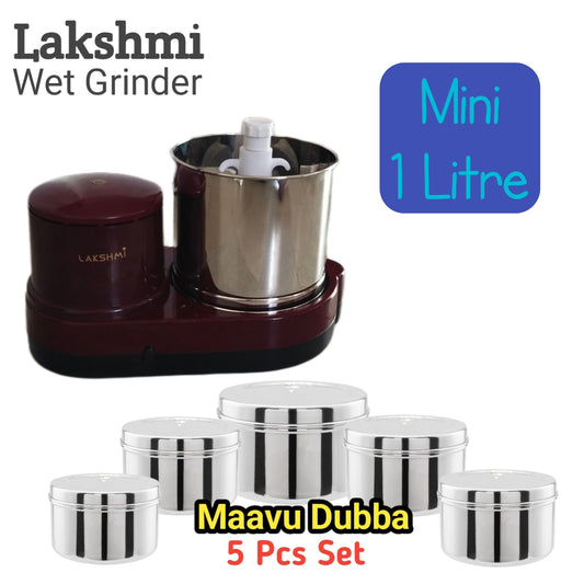 Lakshmi Mini Wet Grinder 1 Litre