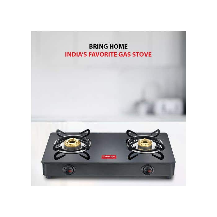 Prestige Magic Glass Top Gas Stove 2B