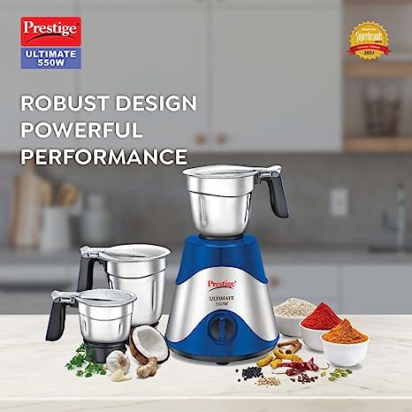 Prestige Ultimate 550 Watts Mixer Grinder