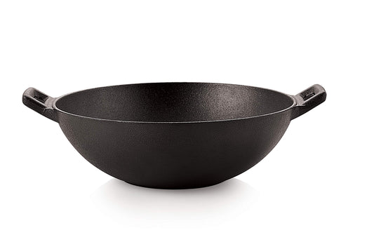 PLS Pre-Seasoned Cast Iron Kadai