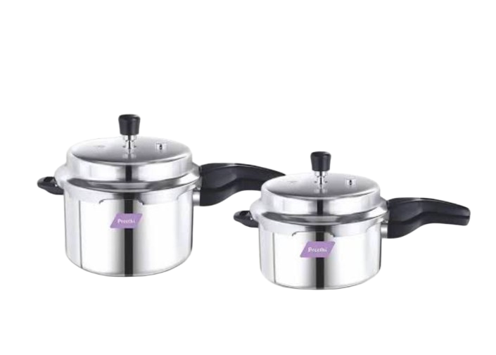 Preethi Triply Cooker Combo Pack (1.5+2.5L)