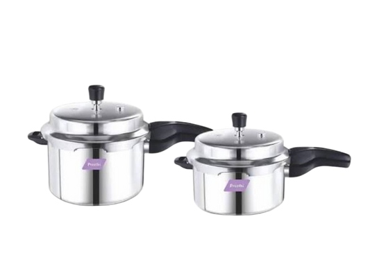 Preethi Triply Cooker Combo Pack (1.5+2.5L)