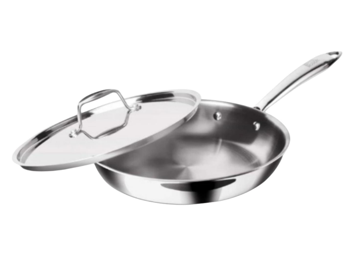 PLS Triply Fry Pan With Induction Base, with Lid