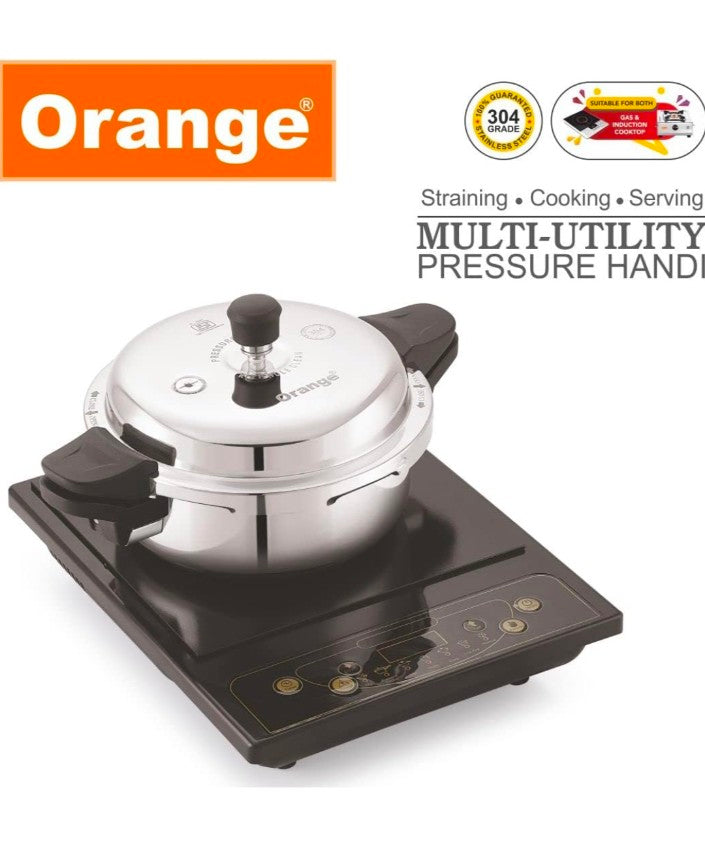 Orange Triply Multi Utility 3.5Litre Cooker