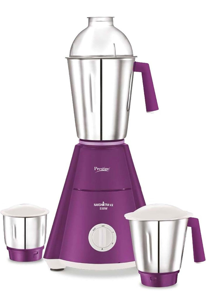 Prestige Nakshtra V2 550 Watts Mixer Grinder