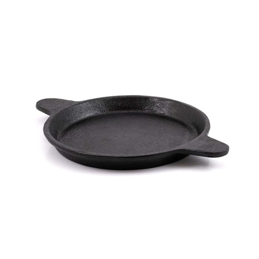 PLS Pre-Seasoned Cast Iron Fish Fry Pan With Smooth Finish