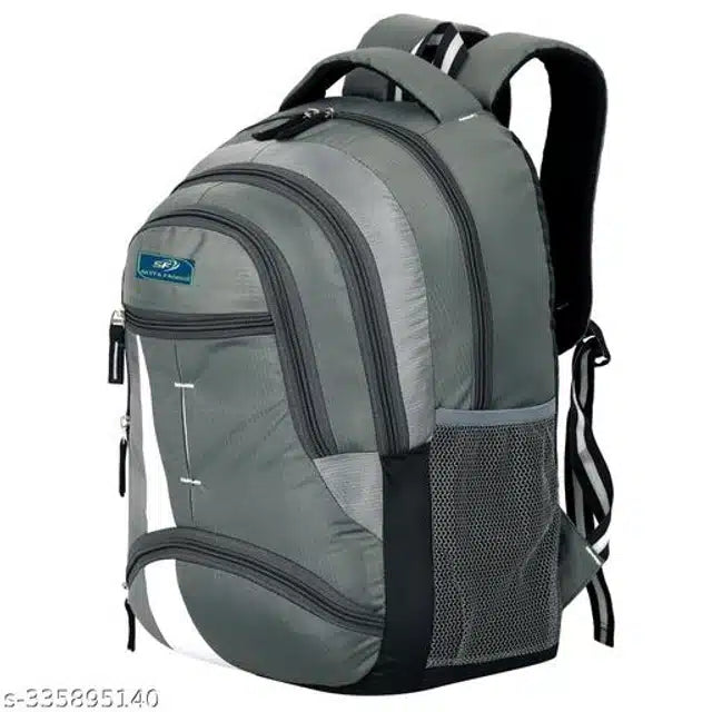 Nylon Backpack for Men & Women (Grey, 60 L)