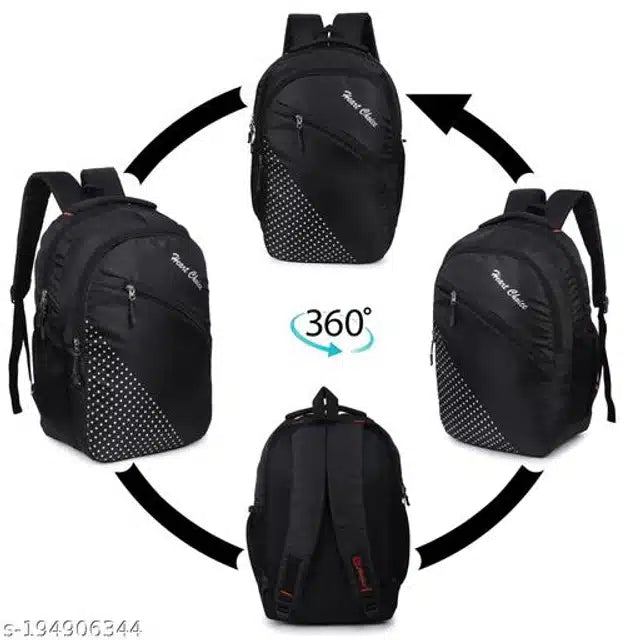 Backpack for Men & Women (Black)