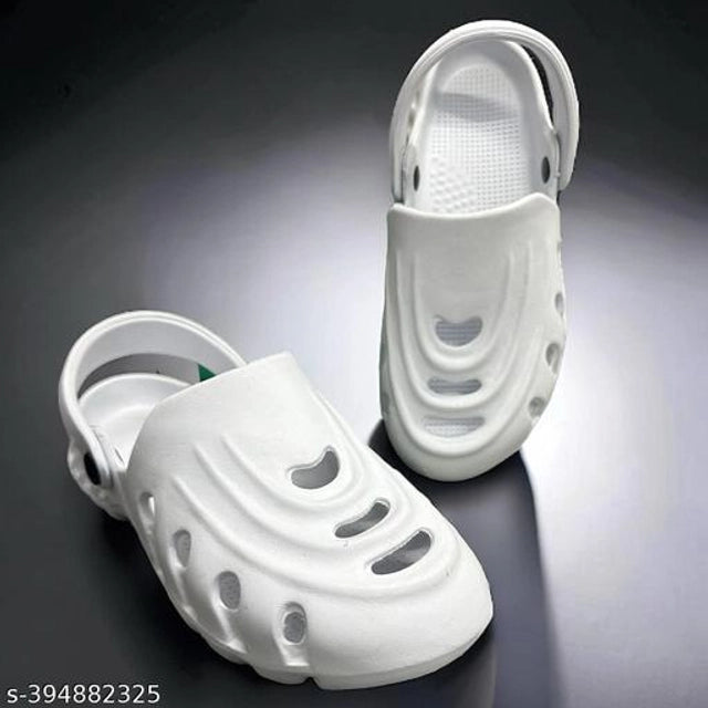 Clogs for Men (White, 9)