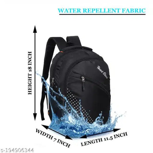 Backpack for Men & Women (Black)