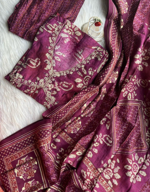 Maroon Hotseller Salwar Suit