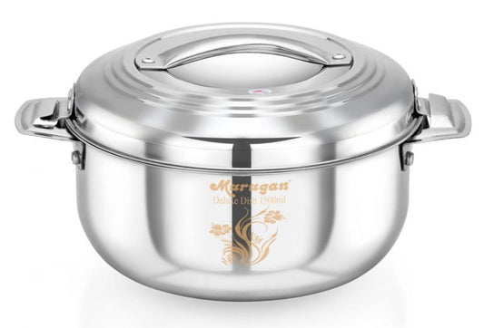 Murugan Deluxe Dish Hot Casserole Stainless Steel