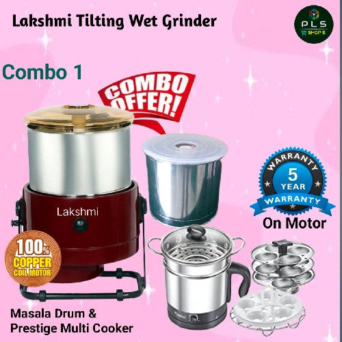 Lakshmi Tilting Wet Grinder Combo 1