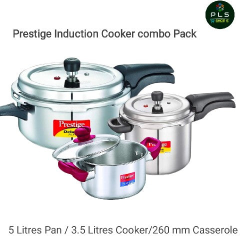 Prestige cooker and discount pan combo offer